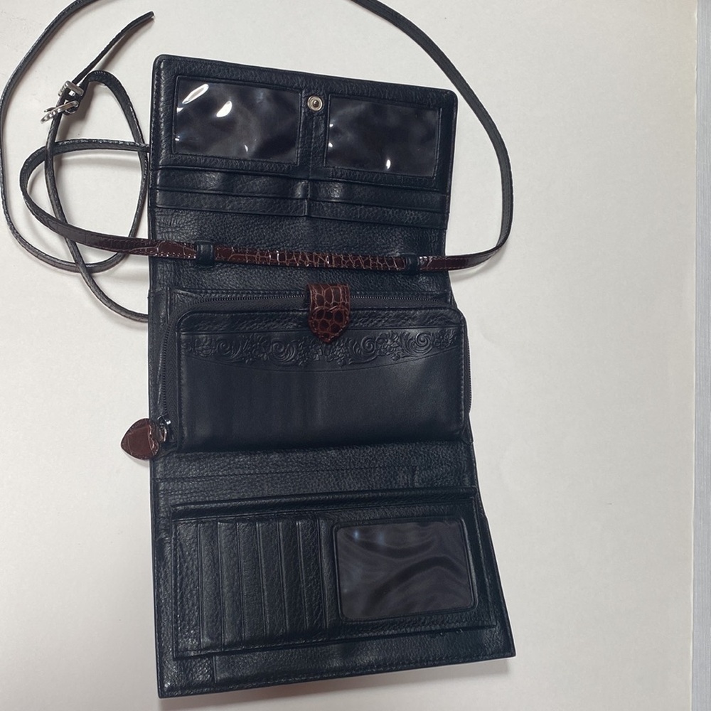 Brighton wallet. 7-1/2” wide. 4” L. - Picture 12 of 15